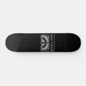 Raccoon Covid fragte für die Maske von Funnycomb Skateboard (Horizontal)