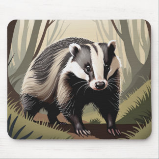 raccoon, cute, animal, for children mousepad