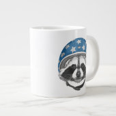 Raccoon Daredeb Jumbo-Tasse (Vorderseite Rechts)