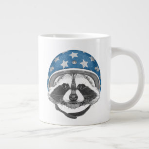 Raccoon Daredeb Jumbo-Tasse