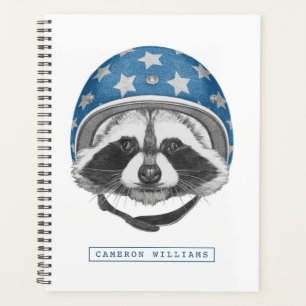 Raccoon Daredevil Name hinzufügen Planer