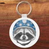 Raccoon Daredevil Schlüsselanhänger (Vorderseite)