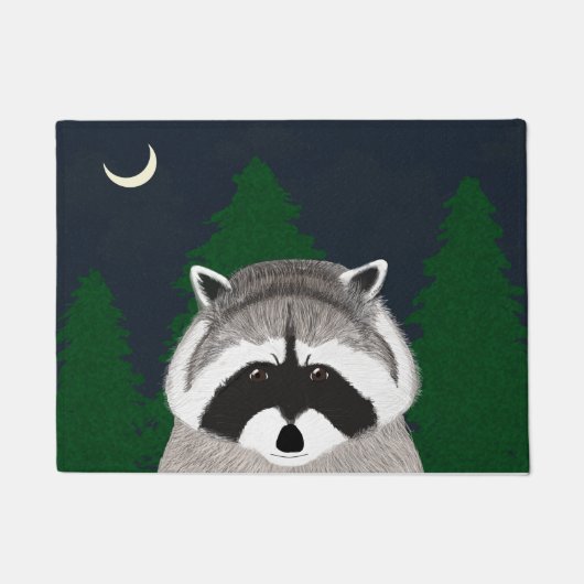 Raccoon Doormat Fußmatte (Vorderseite)
