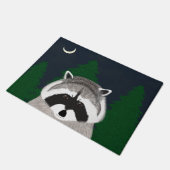 Raccoon Doormat Fußmatte (Schrägansicht)