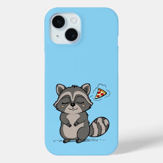 Raccoon Dream - Pizza! Case-Mate iPhone Hülle (Rückseite)