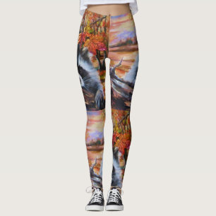 Raccoon Fall Leggings