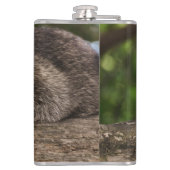 Raccoon Flachmann (Rückseite)