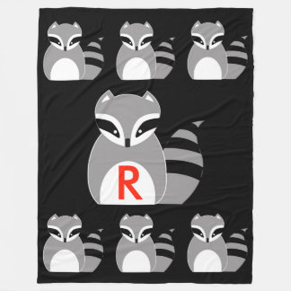 Raccoon Fleece Blanka