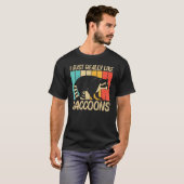 Raccoon For Men Women Common Raccoon 1 T-Shirt (Vorne ganz)