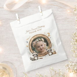 Raccoon-Foto-Rahmen für Kinder zum Geburtstag Geschenktütchen