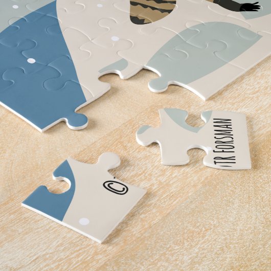 Raccoon.Fox.Magpie 2Hanukkah 11x14 Puzzle (Seite)