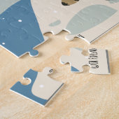 Raccoon.Fox.Magpie Hanukkah 11x14 Puzzle (Seite)