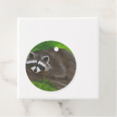 Raccoon Geschenkanhänger (Beispiel)