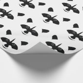 Raccoon Geschenkpapier (Ecke)