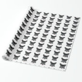 Raccoon - Glossy Wrapping Paper, 30" x 15' Geschenkpapier (Ungerollt)