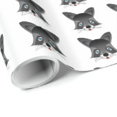 Raccoon - Glossy Wrapping Paper, 30" x 15' Geschenkpapier (Rolleneckpunkt)