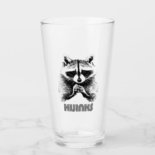 Raccoon Hijinks Glas (Vorderseite)