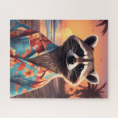 Raccoon Holiday Puzzle (Horizontal)