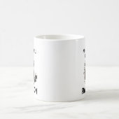 Raccoon I am A Night Owl Funny Raccoon Kaffeetasse (Mittel)