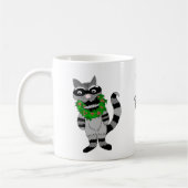Raccoon - ich war da! kaffeetasse (Links)
