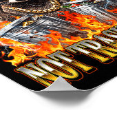 Raccoon It's Called Trash Can Not Trash Cannot Fun Poster (Ecke)