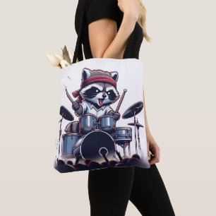 Raccoon Jam: Trommeln mit Unaufhaltsamen Tasche