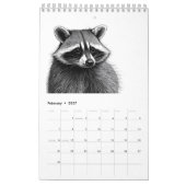 Raccoon Kalender (Feb 2027)