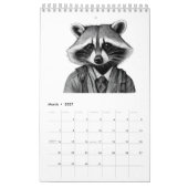Raccoon Kalender (Mär 2027)