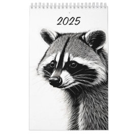 Raccoon Kalender