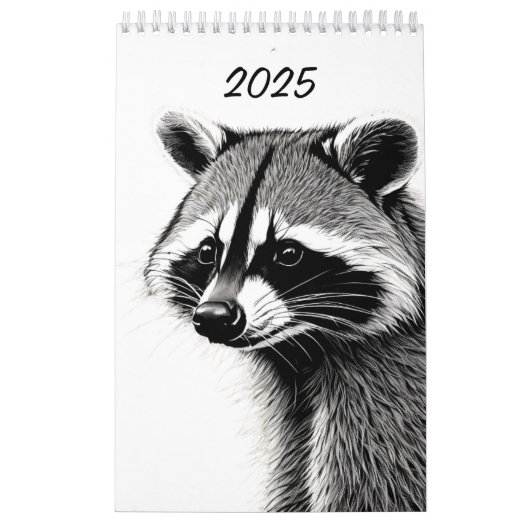 Raccoon Kalender (Titelbild)
