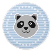 Raccoon Keramikknauf (Vorderseite)