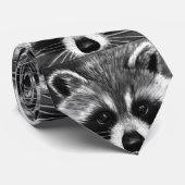 Raccoon-Krawatte Krawatte (Gerollt)