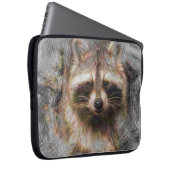 Raccoon Laptopschutzhülle (Vorne Rechts)
