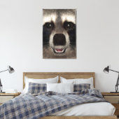 Raccoon Leinwanddruck (Insitu (Schlafzimmer))
