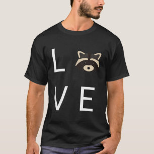 Raccoon Liebe Trash Panda T-Shirt