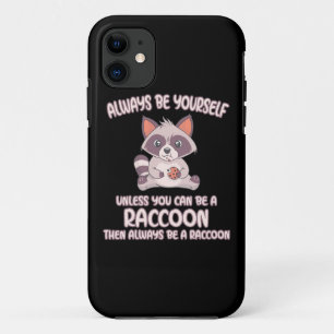 Raccoon Lover immer ein Raccoon sein Case-Mate iPhone Hülle