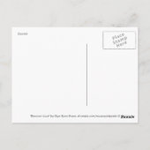 Raccoon-lover Naturerlebnis Postkarte (Rückseite)