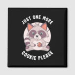 Raccoon Lover nur noch ein Cookie Bitte Magnet<br><div class="desc">Raccoon Lover nur noch ein Cookie Bitte</div>