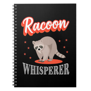 Raccoon Lover Raccoon Whisperer Notizblock