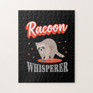 Raccoon Lover Raccoon Whisperer Puzzle