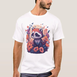 Raccoon Lovers Arte T-Shirt