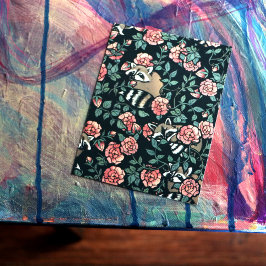 Raccoon lovers cute raccoons art one persons trash postkarte