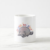 Raccoon Magic Kaffeetasse (Mittel)