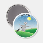 Raccoon Magnet (Vorderseite/Rückseite)