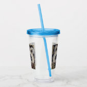 Raccoon-Malerei Acryltrinkbecher (Links)