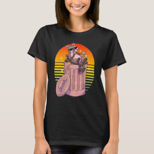 Raccoon Meme Street Cat T-Shirt