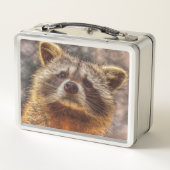 Raccoon Metall Lunch Box (Rückseite)