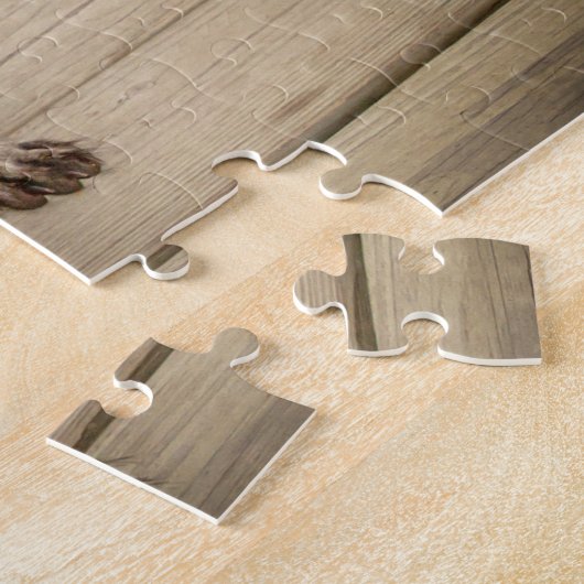 Raccoon mit Chip Puzzle (Seite)