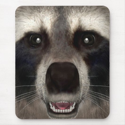 Raccoon Mousepad (Vorne)