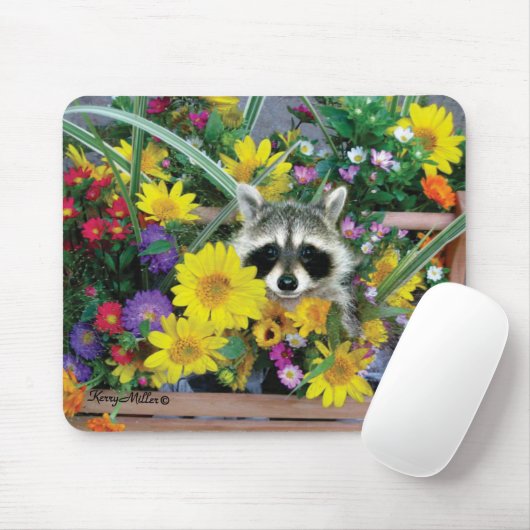 Raccoon Mousepad (Mit Mouse)